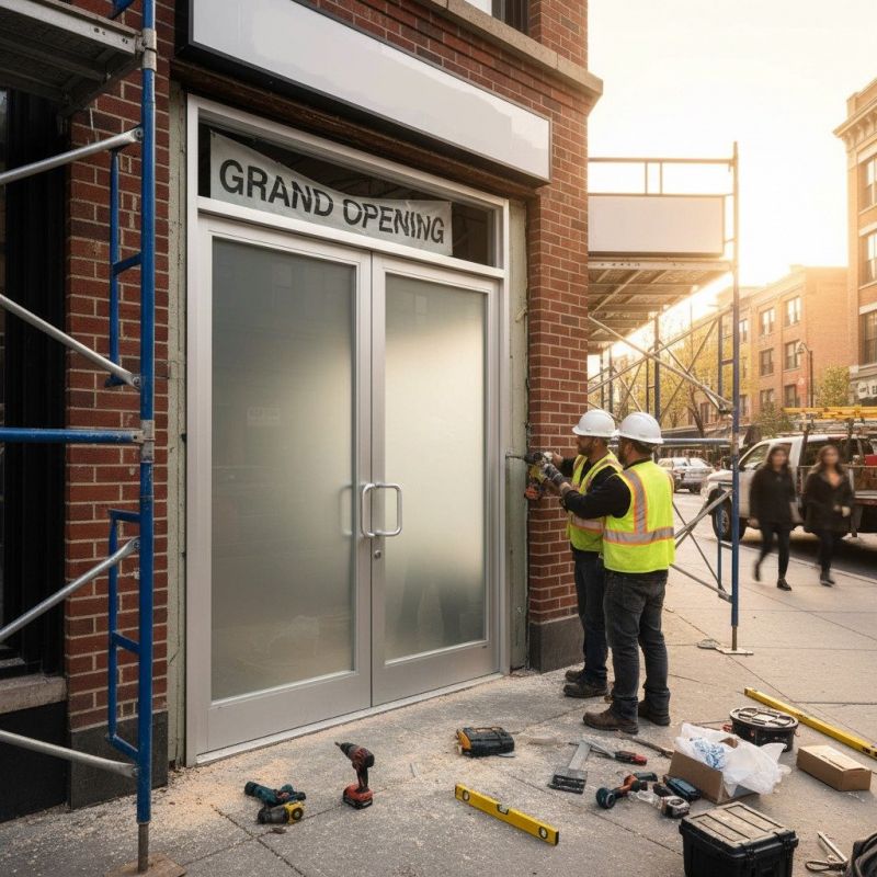 Storefront Door Replacement